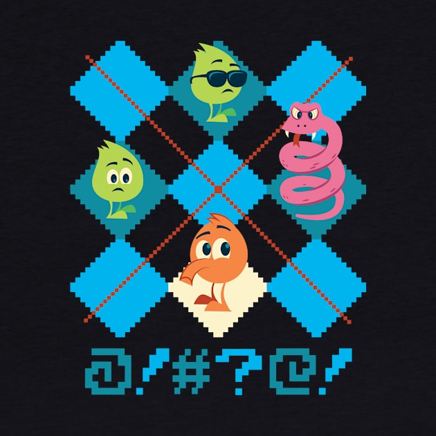 eight bit argyle by montygog